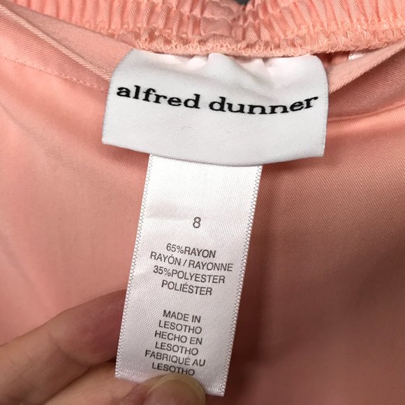 Alfred Dunner Soft Pull-On Capris Pockets Pants - Picture 6 of 8